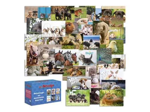 Beloningskaarten De Stulp dierenmix