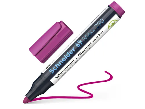 Boardmarker Schneider Maxx 290 ronde punt magenta 2-3mm