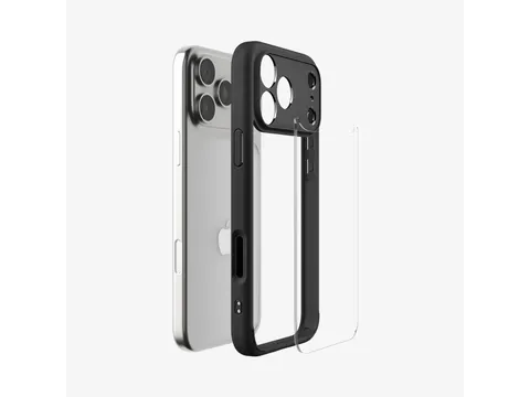 Ultra Hybrid Apple iPhone 17 Air Hoesje Back Cover Matte Zwart