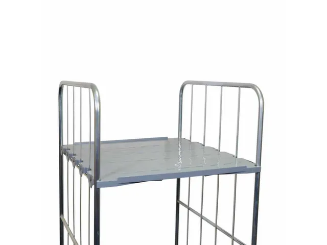 hygiënisch legbord,v. Gaasbox BxD 710x762mm,draagverm. 150kg,HDPE