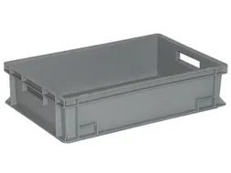 Euronorm Stapelkrat Hxlxb 150x600x400mm 27liter Grijs