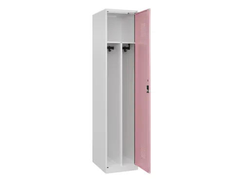 locker voor scheiding van kleding,HxBxD 1850x400x500mm,1vak