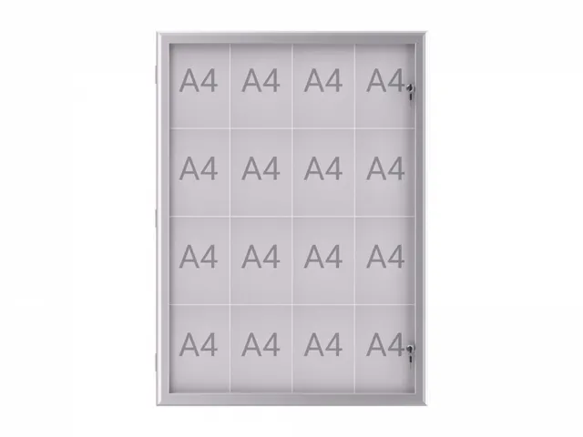 Buiten Binnenvitrine MAULexite 16xA4
