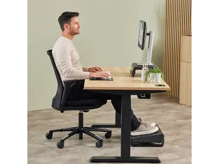 Polssteun Fellowes Breyta compact zwart 6x32cm - 5