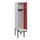 locker met bank,HxBxD 1950x400x815mm,1vak,vak B 400mm,draaigrendel