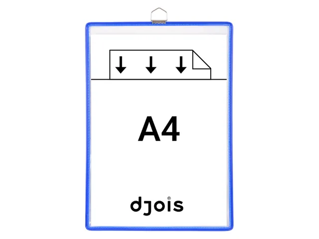 Zichtpanelenframe hangend Tarifold A4 blauw 5 stuks