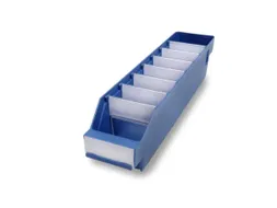 Stellingbakken Pp Hxbxd 95X90X400Mm Blauw