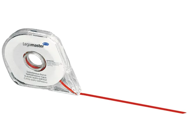 Planbord verdeeltape Legamaster 2,5mmx16m rood