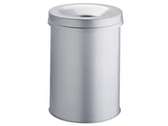Durable Economy Papierbak Vlamdovend 30 Liter, Lichtgrijs
