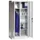 dossier-/kledingkast,RAL 7035,HxBxD 1950x930x400mm,cil.-slot