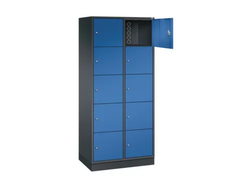 grootvolume-lockersysteem,HxBxD 1950x820x500mm,2x5vakken,cil.-slot