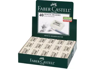 Gum Faber Castell 7041 34x26x8mm wit - 3