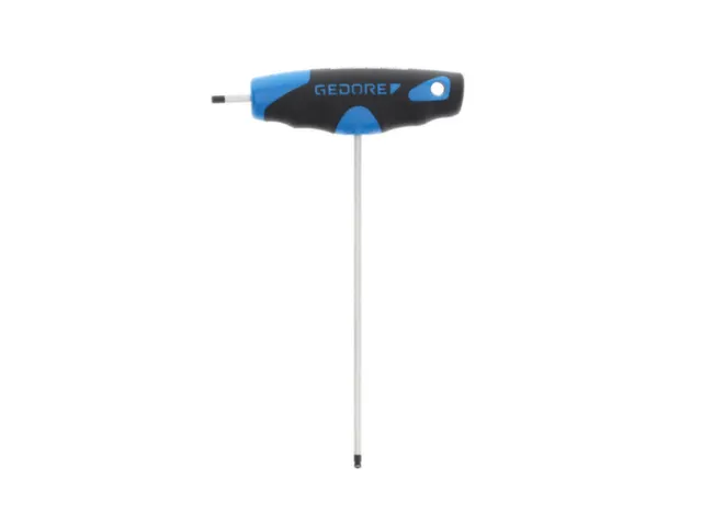 DT 2142 2,5 Tournevis d'angle avec manche en T 2K 2,5mm