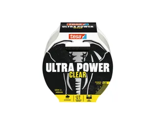 Reparatietape tesa Ultra Power Clear repair 10mx48mm transparant - 1
