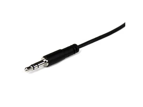 1m slim 3.5mm Stereo Audio Verlengkabel M/F