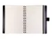 Notitieboek Multo Hannibal A5 roomwit papier 55 vel 120 grams zwart ku
