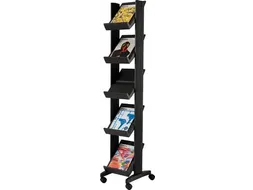 Paperflow Mobiele Folderhouder Corner Zwart