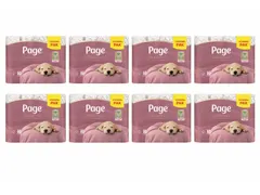 Toiletpapier Page Sensitive Aloë Vera 3-laags wit Voordeelbundel