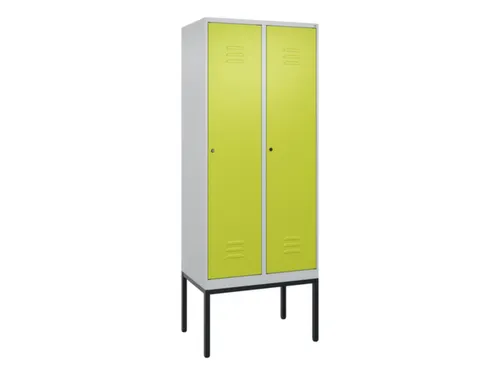 locker voor scheiding van kleding,HxBxD 2120x800x500mm,2vak