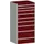 ladekast,HxBxD 1600x800x750mm,9lade(n),lade voor zware lasten