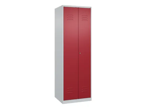 locker voor scheiding van kleding,HxBxD 1850x600x500mm,2vak