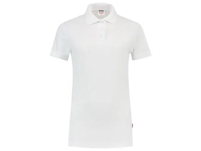 Tricorp 201010 dames polo, wit, maat 3-5XL, per stuk