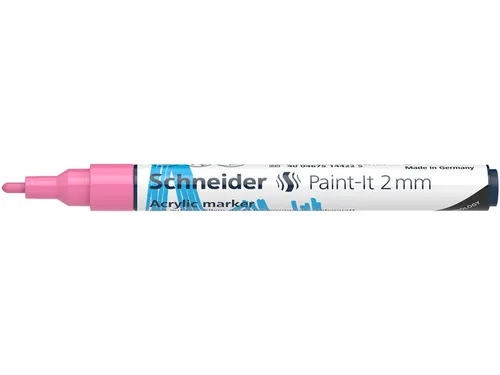 Acrylmarker Schneider Paint-It 310 2mm pastel roze