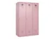 locker voor scheiding van kleding,HxBxD 1850x1200x500mm,3vak