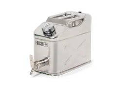 veiligheidsjerrycan,v. brandbare/agressieve stoffen,RVS,10l