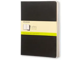Schrift Moleskine Blanco Xl Zwart 190x250mm - 6