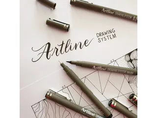 Fineliner Artline technisch 0.5mm assorti - 3