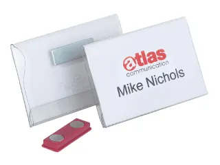 Badge Durable 8117 vlak met magneet 54x90mm - 2