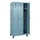 locker,HxBxD 1950x900x500mm,3vak,vak B 300mm,draaigrendel,voeten