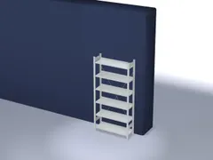 dossierstelling,grondveld,HxBxD 2000x1060x335mm,vaklast 60kg