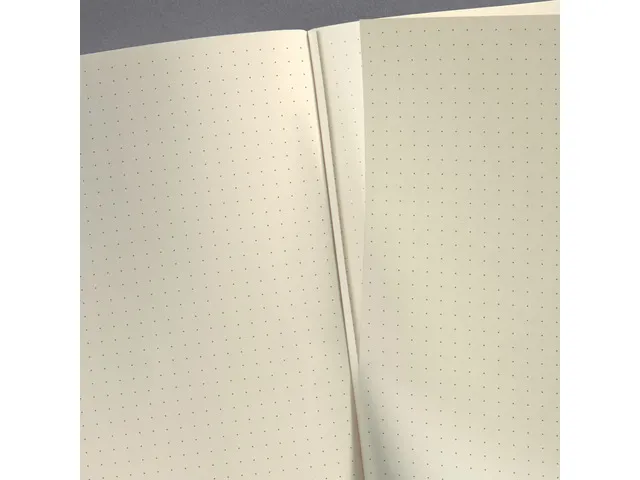 Carnet Conceptum A4 gris-rouge dots 194pag 80gr HC