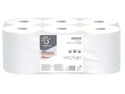 Handdoekpapier 416610 1-laags Centerfeed Wit Cellulose