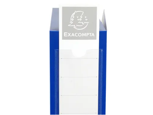 Klasseerdoos PP opaa k rug 80mm do-blauw