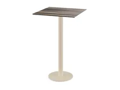 statafel,HxBxD 1090x700x700mm,rechthoekig,schotelvoet zandkleuren