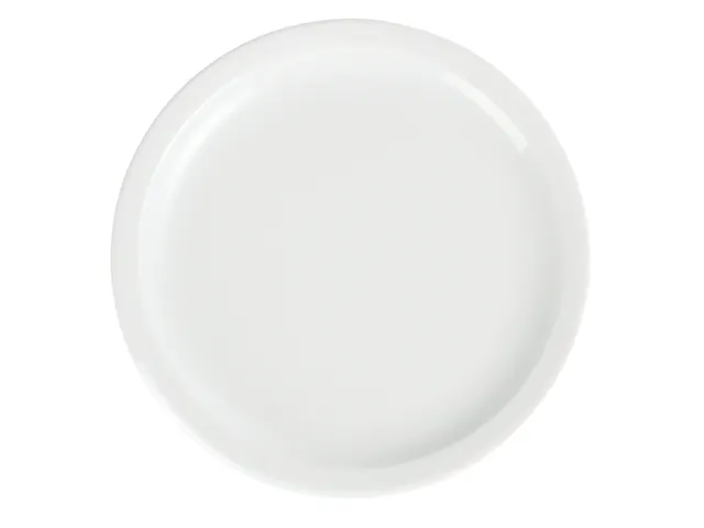 Bord Olympia Whiteware Ø23 cm doos 12 stuks wit