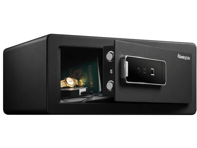 Sentry LX110B biometrische kluis, zwart