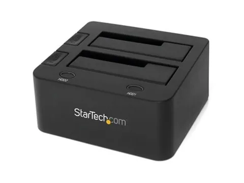 USB 3.0 Dual SATA HDD/SSD Docking station met UASP