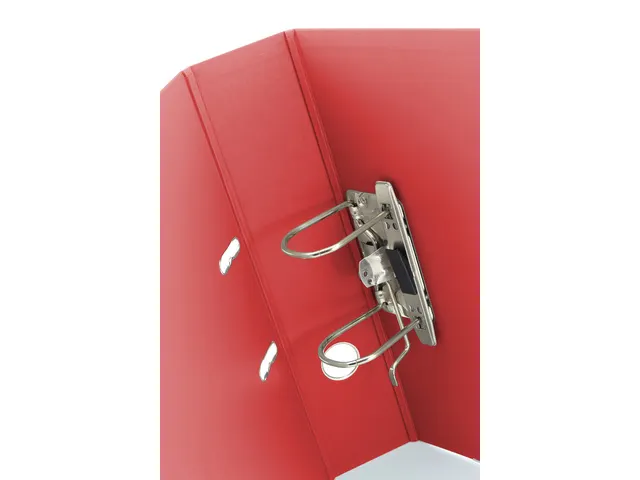 Ordner Kangaro A4 2 rings 75mm PP/Papier rood