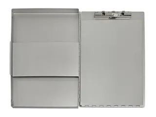 Klembordkoffer MAUL Assist A4 staand zijopening aluminium - 4