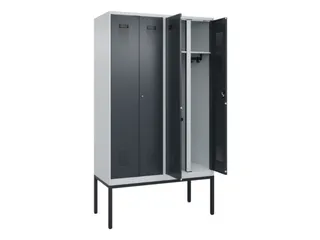 locker voor scheiding van kleding,HxBxD 2120x1200x500mm,4vak - 1