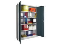 universele kast HxBxD 1950x1200x400mm RAL7035 front RAL5010
