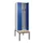 locker met bank,voor scheiding van kleding,HxBxD 2120x600x815mm,2vak