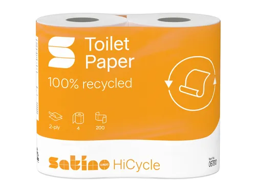 Toiletpapier Satino MT1 HiCycle 2laags 067810