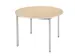 Table Polyvalente Tube Carré 4Pieds Hxø 740X1100Mm Ronde Piètement