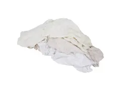 Poetslappen P25310 Dunne witte tricot gesneden 10kg