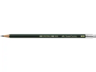 Faber Castell 9000 Potlood Hb Met Gom - 5